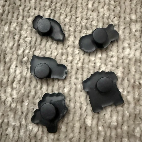 Disney Pixar Cars Lightning McQueen & Mater Shoe Charms Set of 5 Crocs Jibbitz - Picture 2 of 4